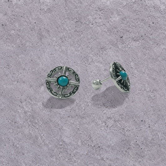 Compass Rose Studs
