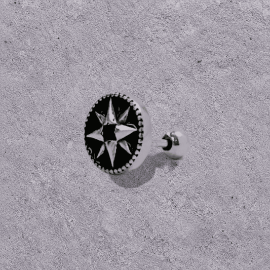 Compass Star Studs