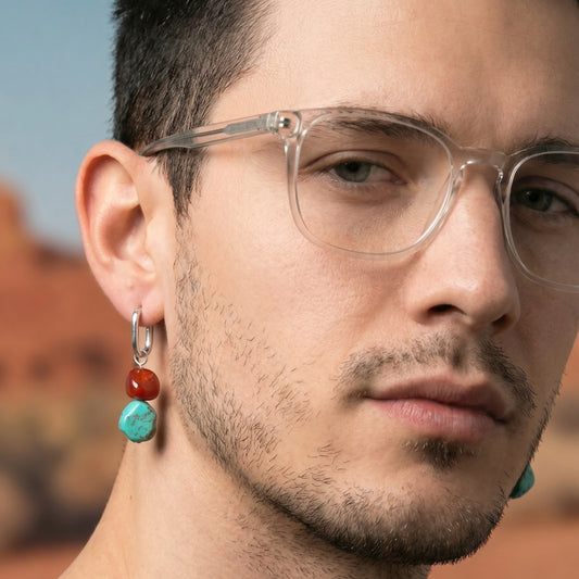 Red Stone Dangles