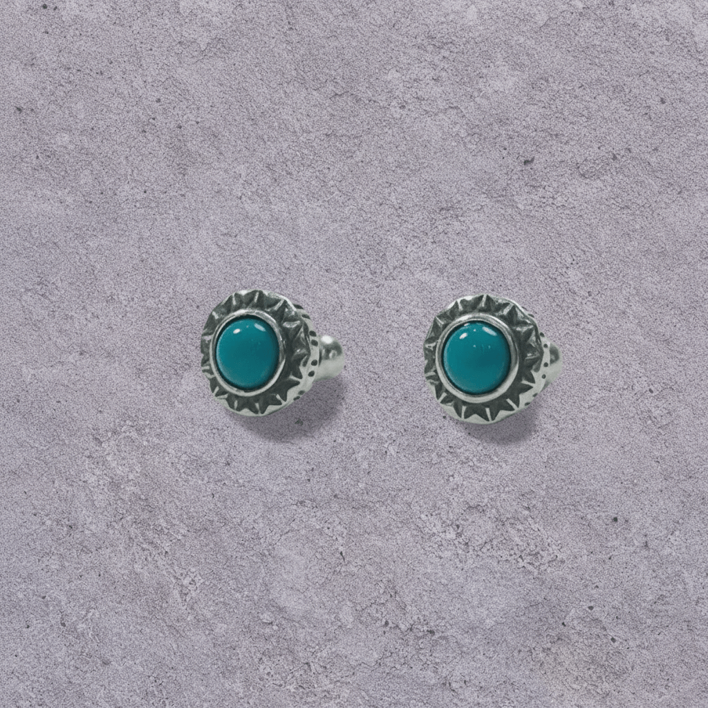 Sun Disc Studs