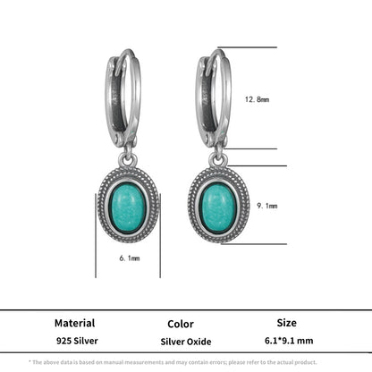 Desert Oval Drops
