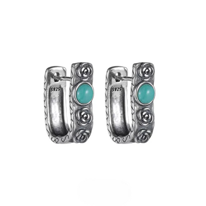 Rose Relief Hoops