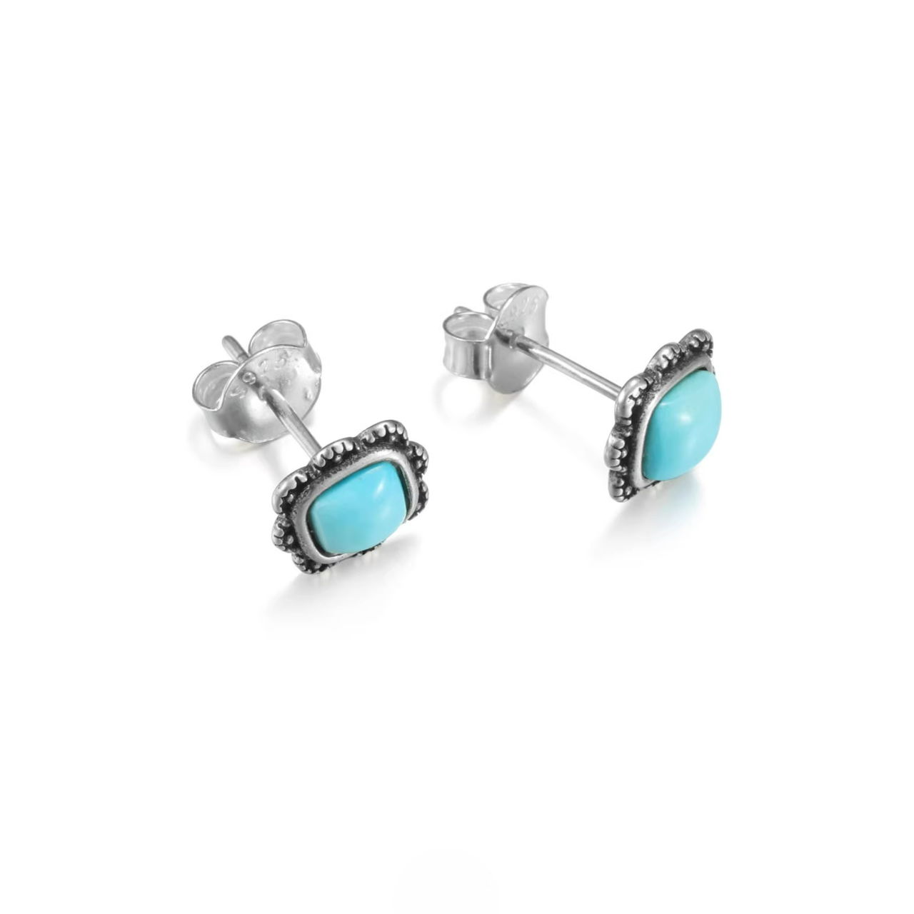 Aged Square Studs