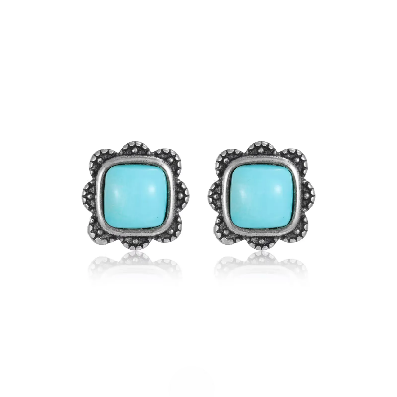 Aged Square Studs