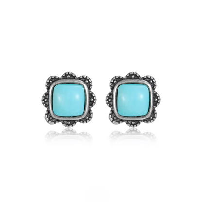 Aged Square Studs