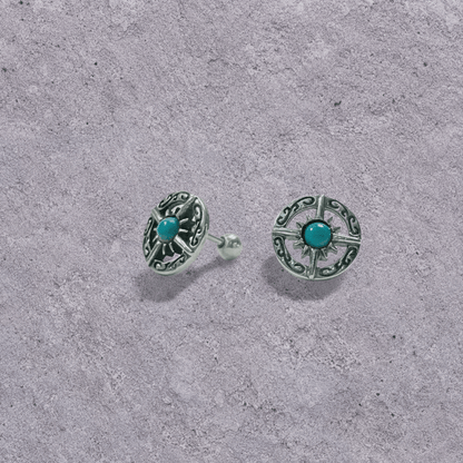 Compass Rose Studs
