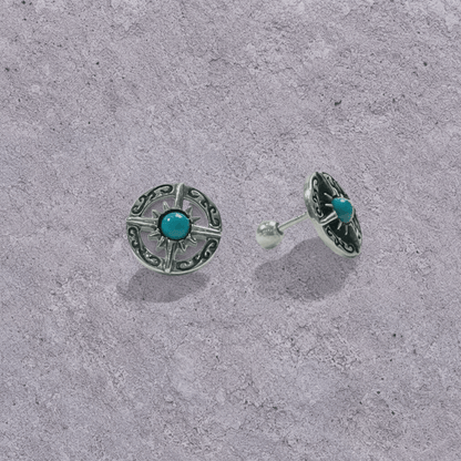 Compass Rose Studs