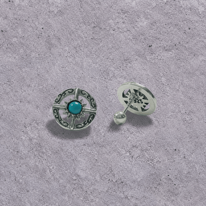 Compass Rose Studs