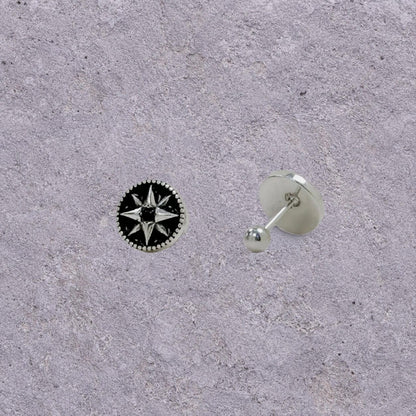 Compass Star Studs