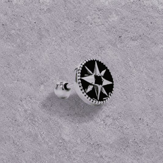 Compass Star Studs