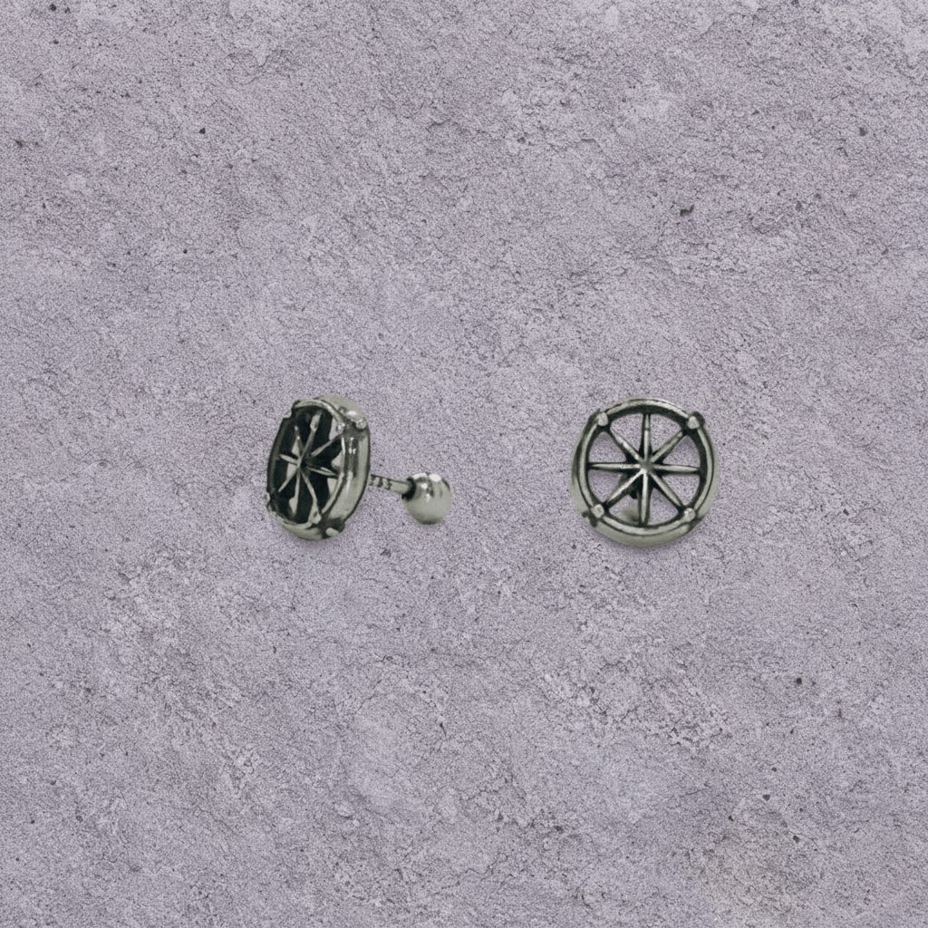 Compass Star Studs