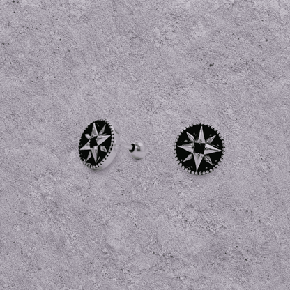 Compass Star Studs