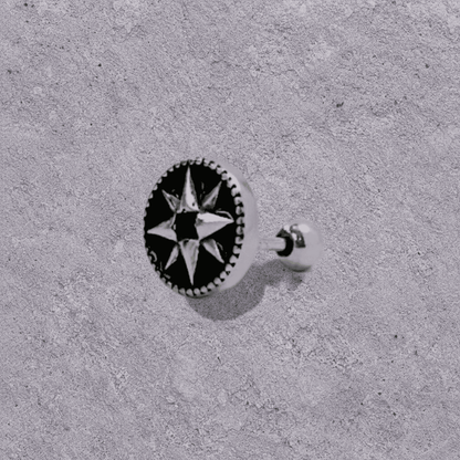 Compass Star Studs