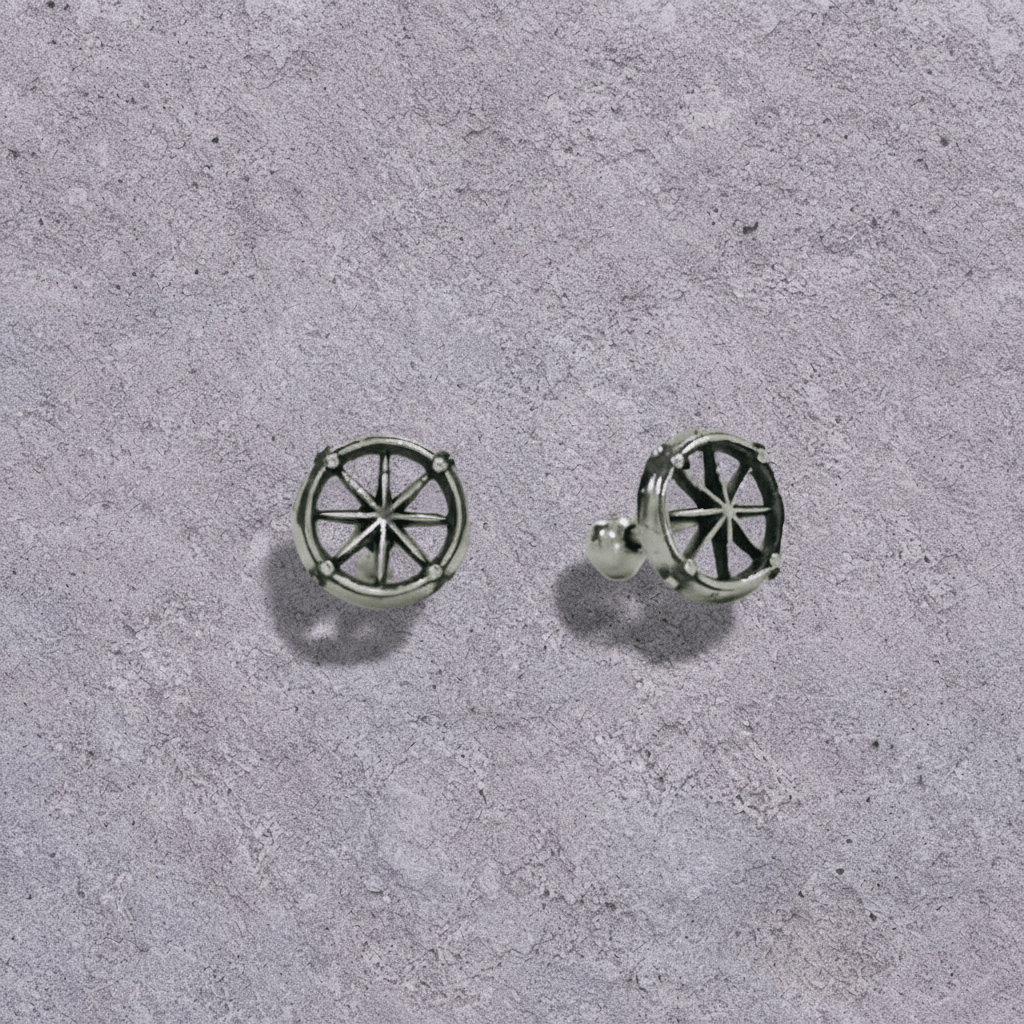 Compass Star Studs