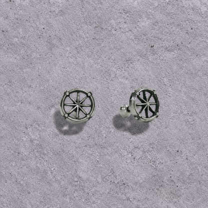 Compass Star Studs