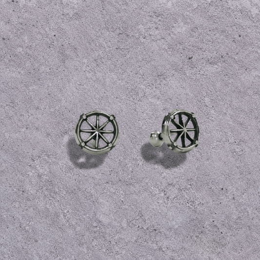 Compass Star Studs