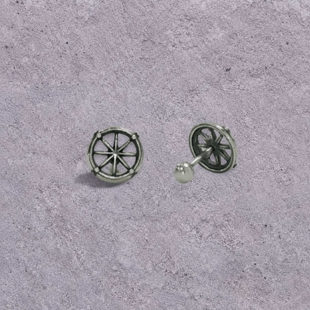 Compass Star Studs