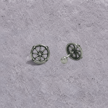Compass Star Studs