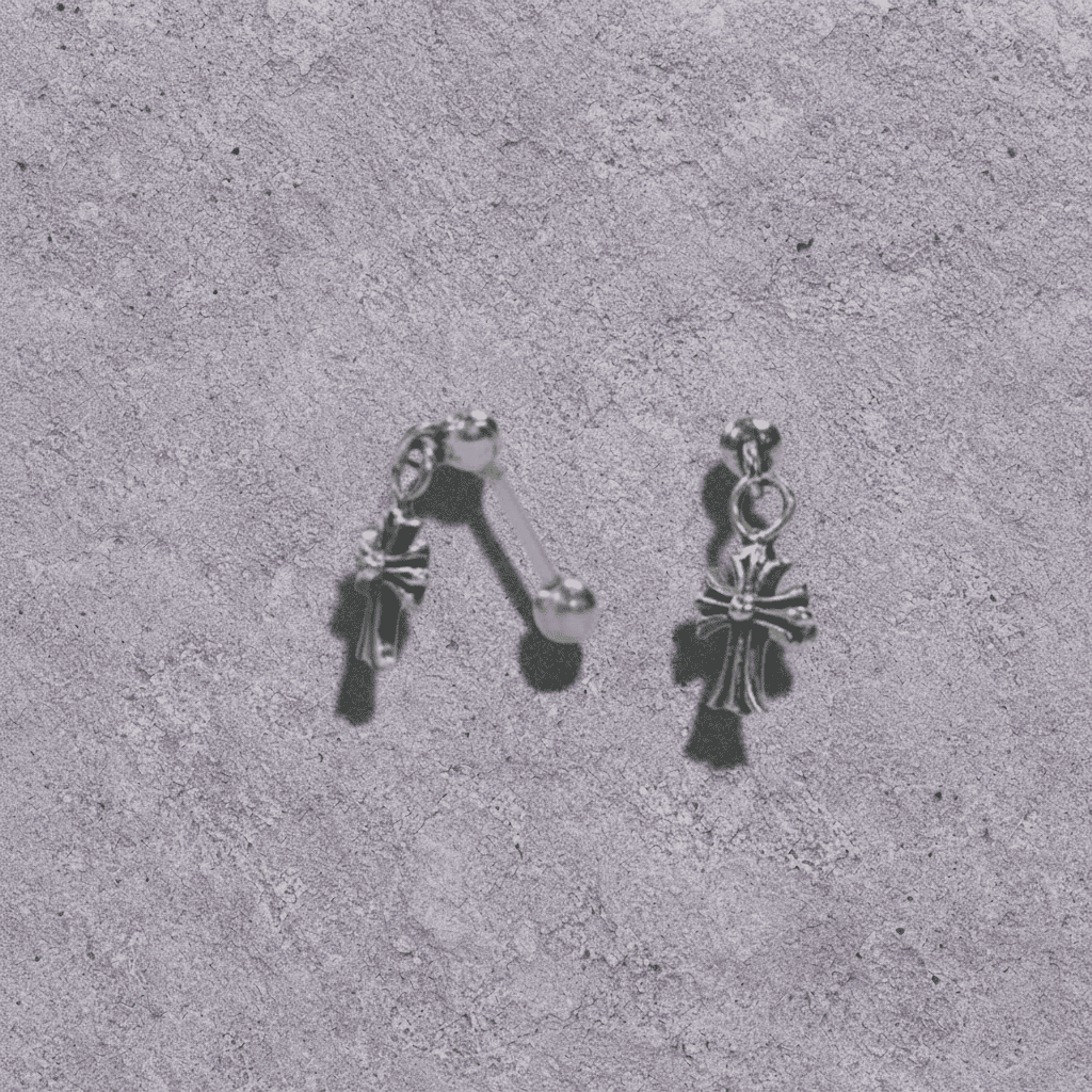 Cross Drop Studs