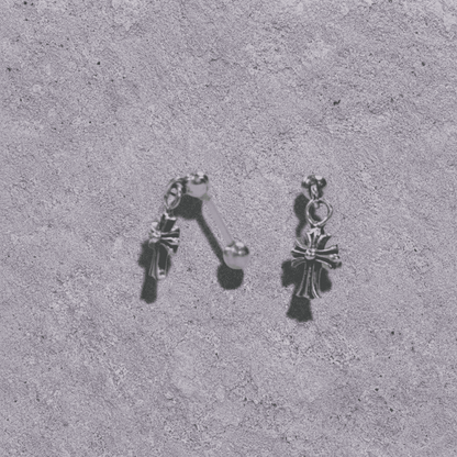 Cross Drop Studs