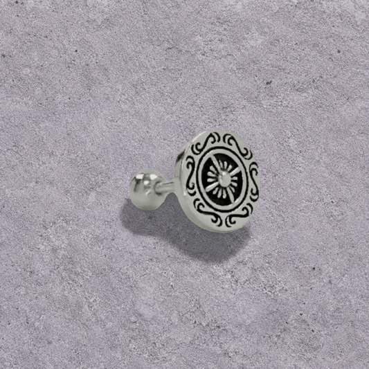 Dark Cross Studs
