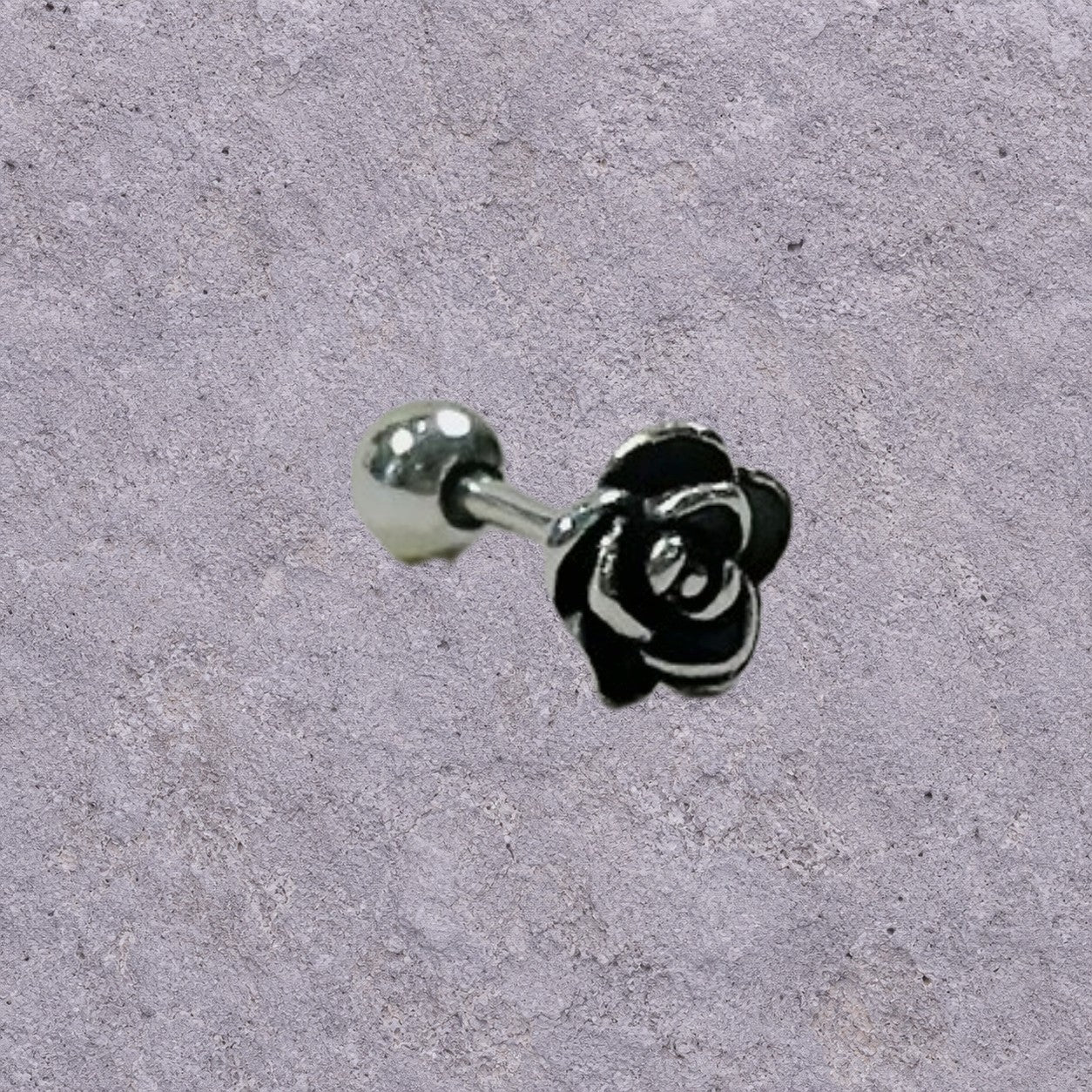 Dark Rose Studs
