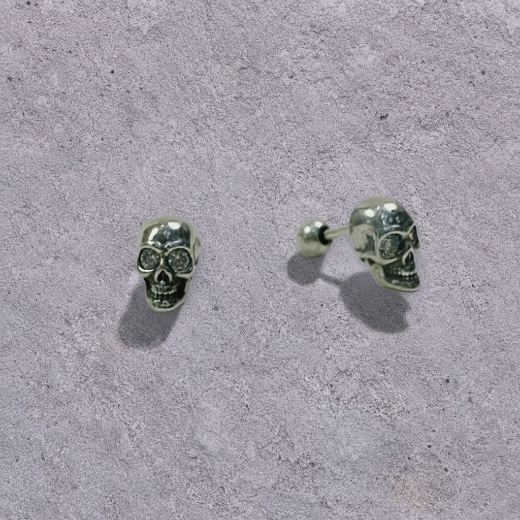 Gear Skull Studs