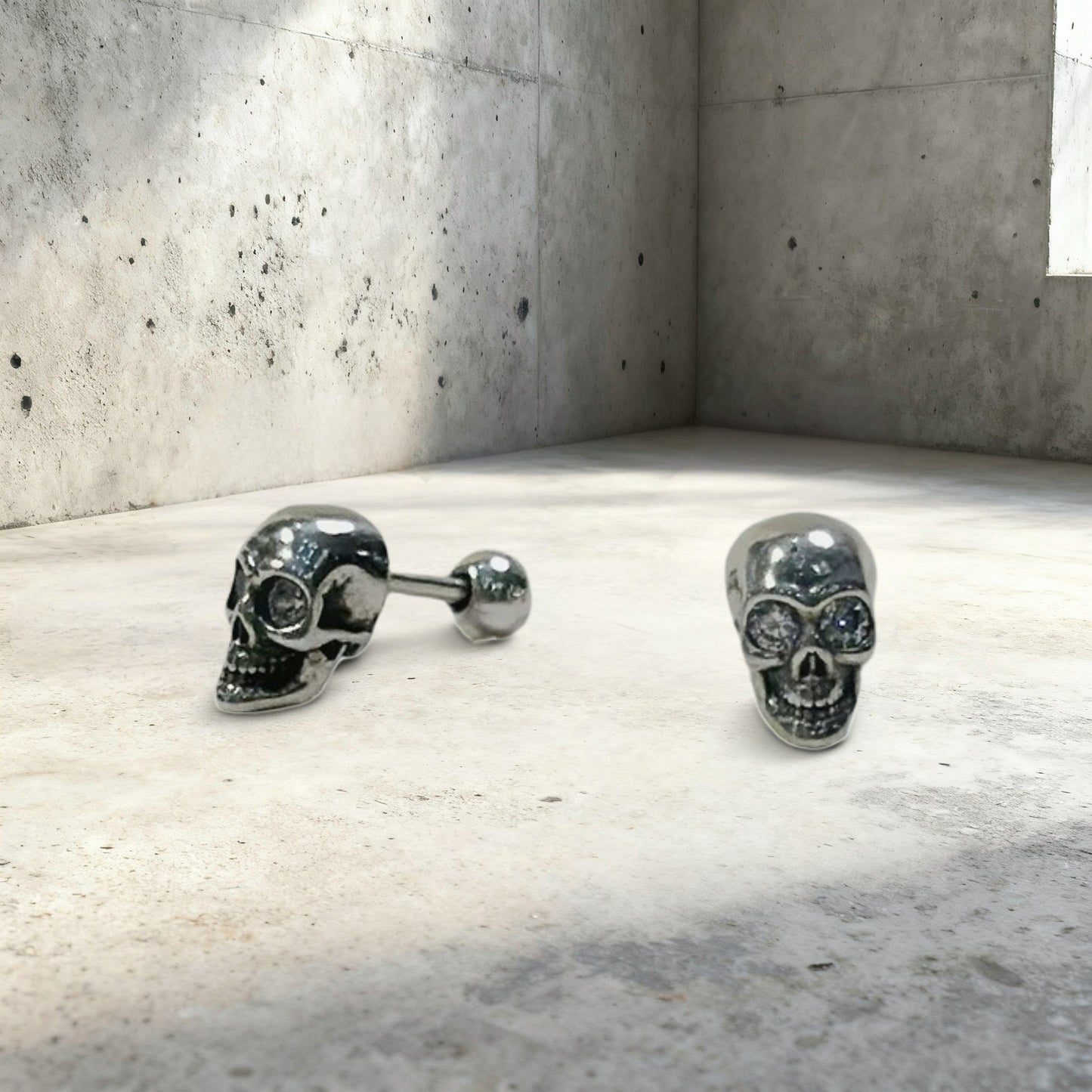 Gear Skull Studs