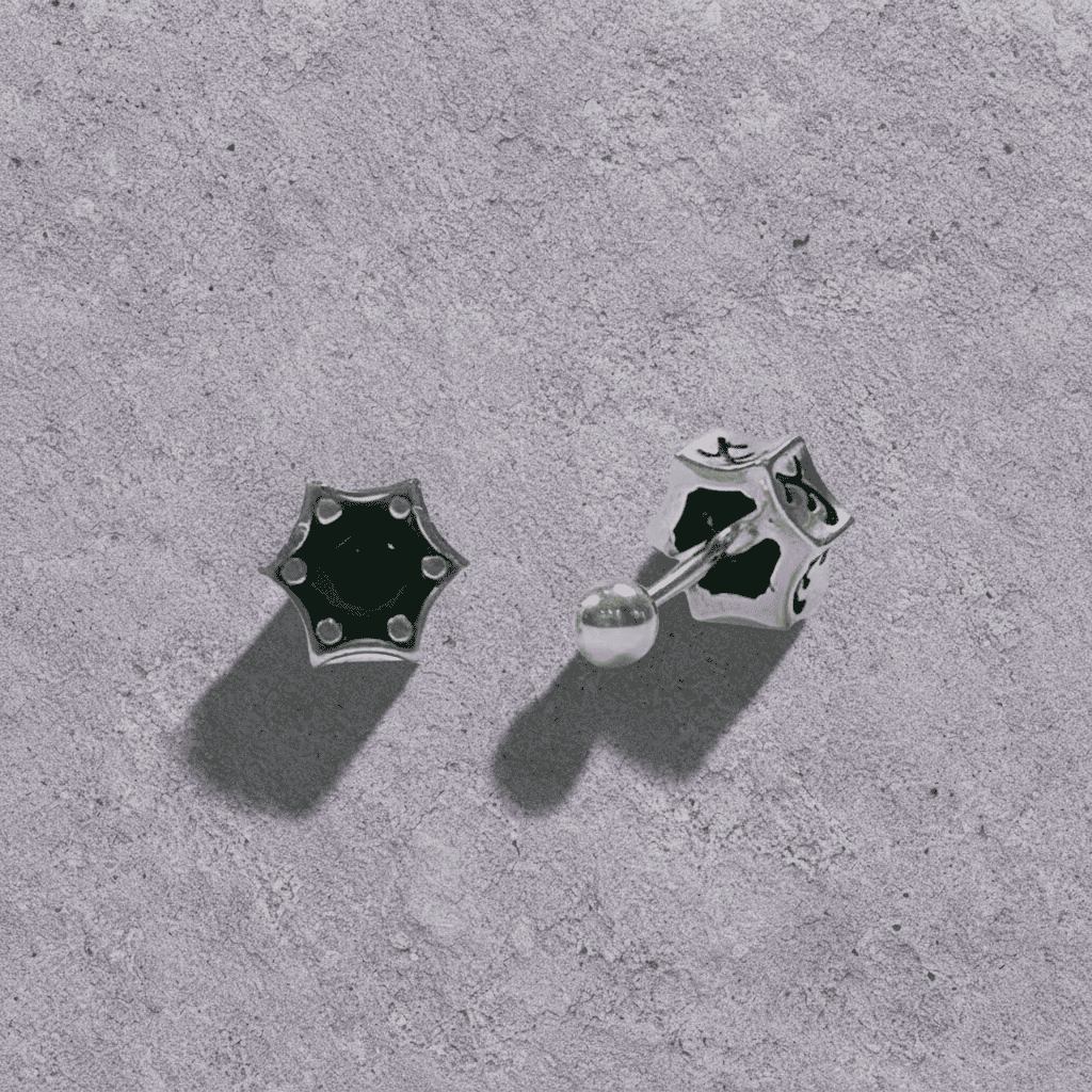 Hex Star Studs