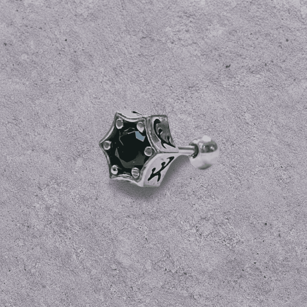 Hex Star Studs