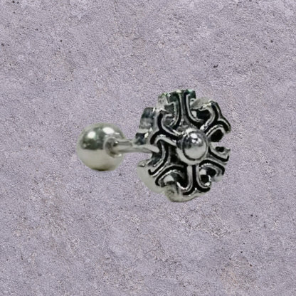 Iron Snowflake Studs