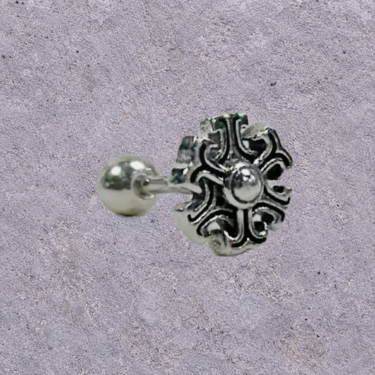 Iron Snowflake Studs