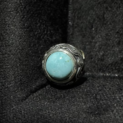 Natural Turquoise 925 Silver Studs Unisex Boho Turquoise Jewelry