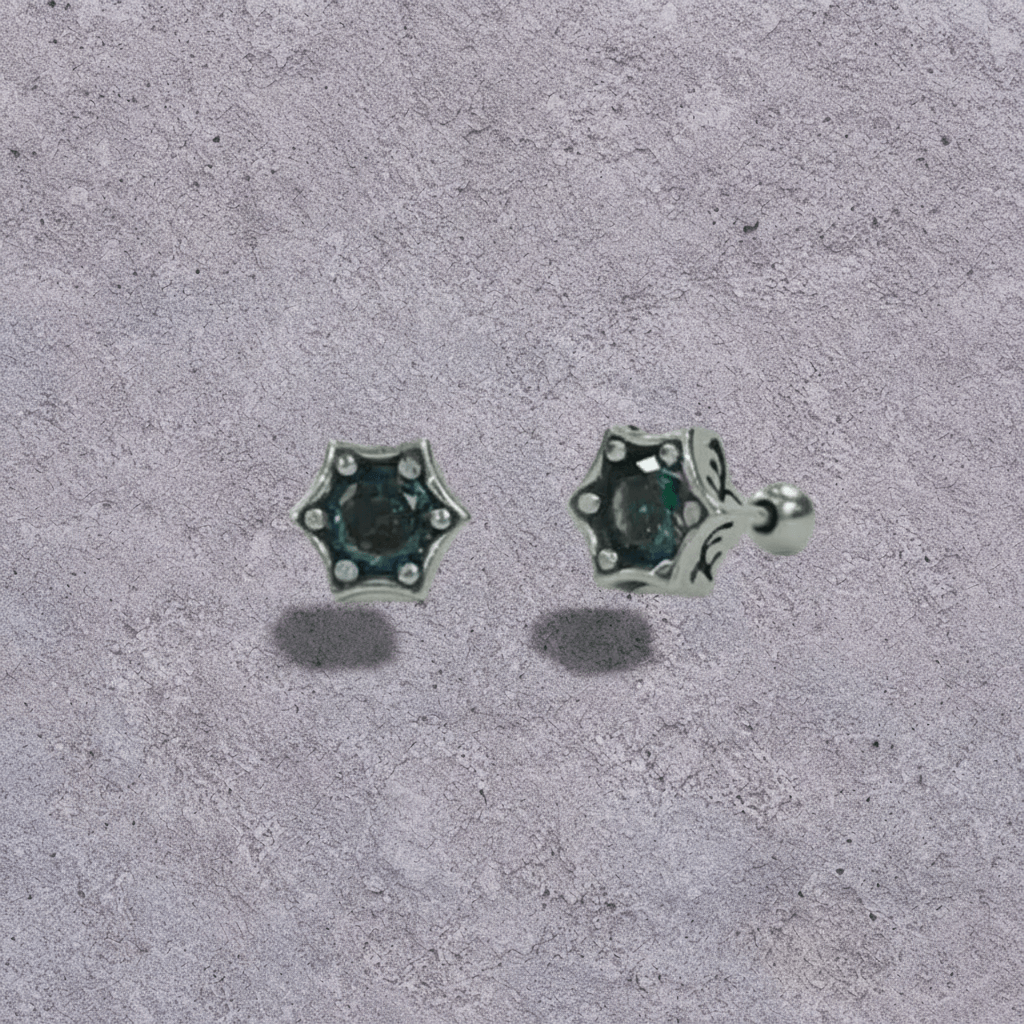 Octagram Studs