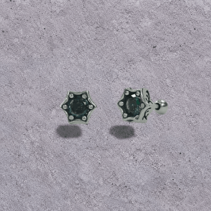 Octagram Studs