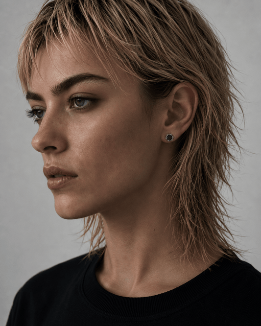 Octagram Studs