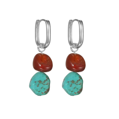 Red Stone Dangles