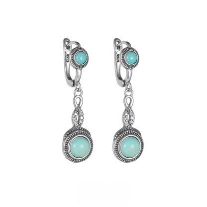 Blue Nugget Dangles