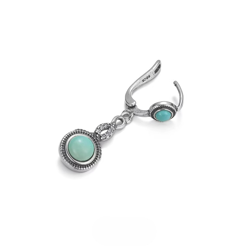 Blue Nugget Dangles