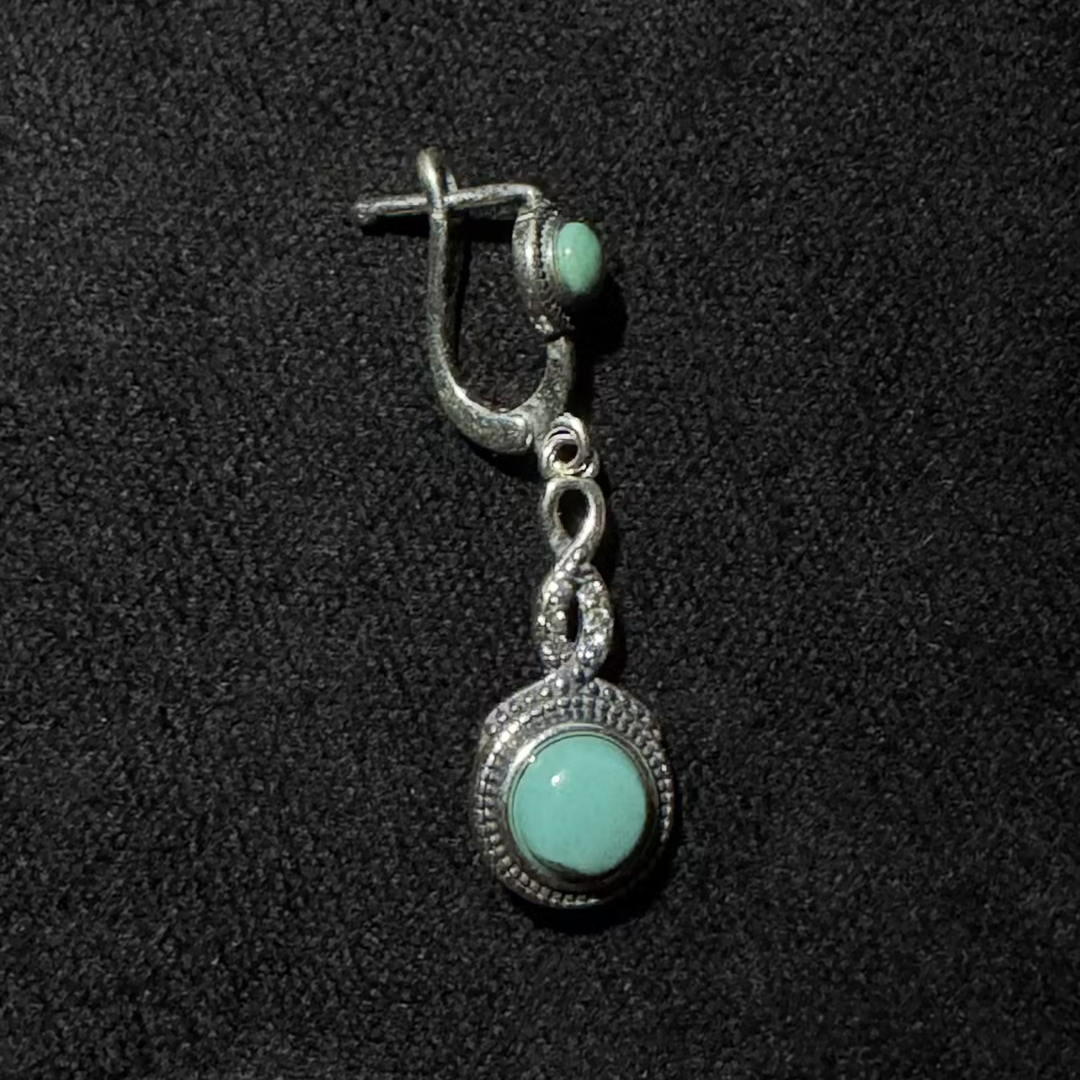 Blue Nugget Dangles