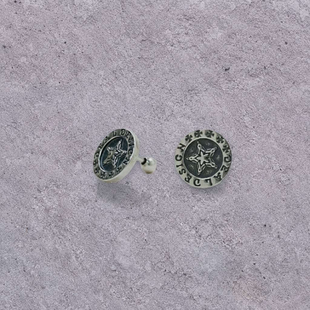 Star Coin Studs