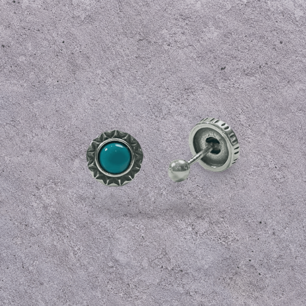 Sun Disc Studs