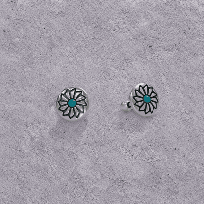 Sun Disc Studs