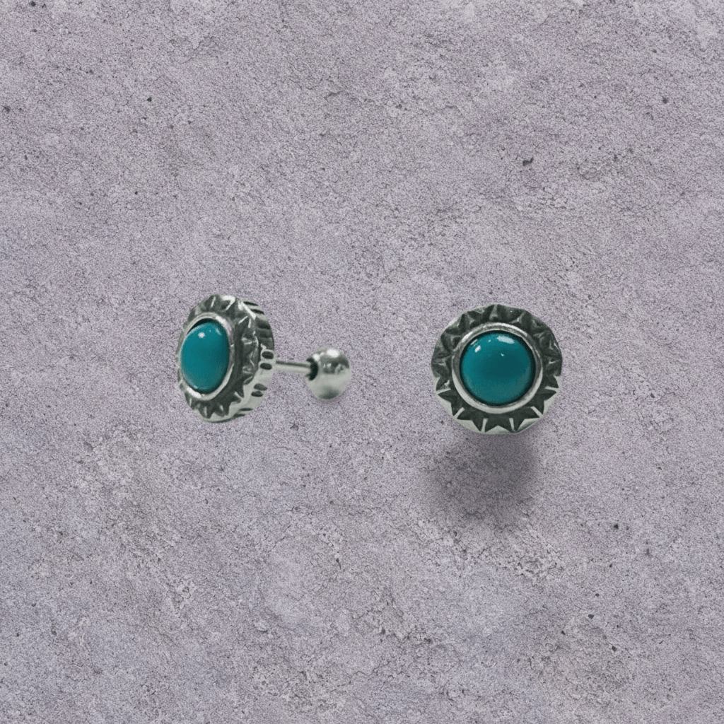 Sun Disc Studs