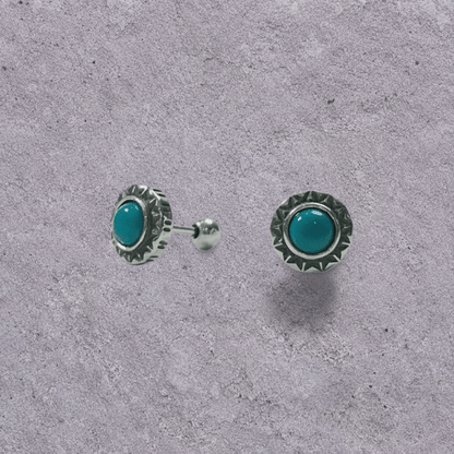 Sun Disc Studs
