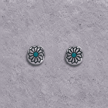 Sun Disc Studs