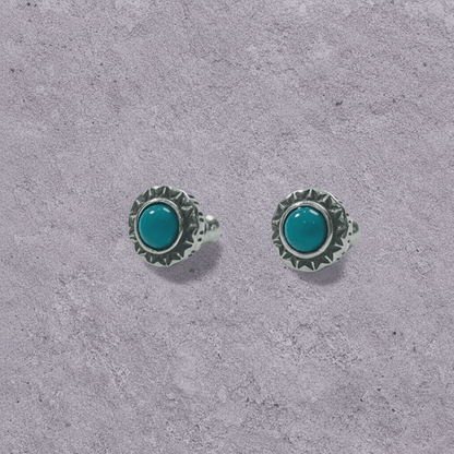 Sun Disc Studs