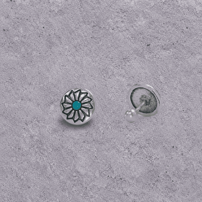 Sun Disc Studs