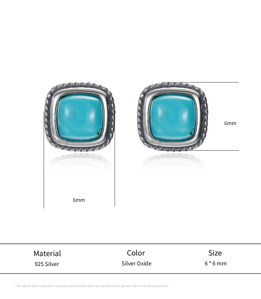 Weathered Square Studs