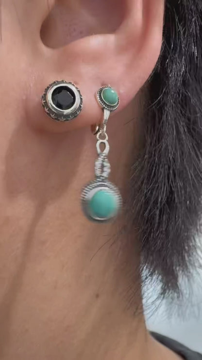 Blue Nugget Dangles